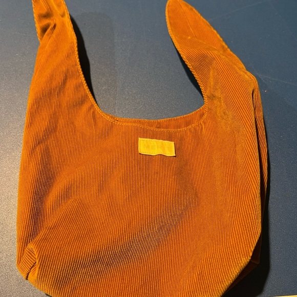 Merit Cosmetic Bag Brown Corduroy Makeup Carrying Case - Picture 7 of 7